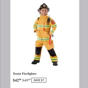 Firefighter Costume - tools included